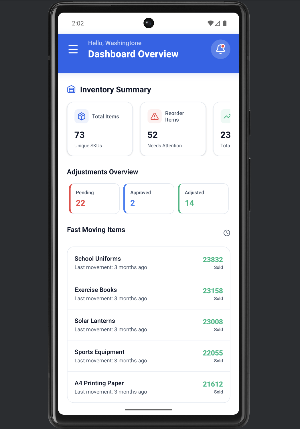 Awra OpsHub mobile preview one