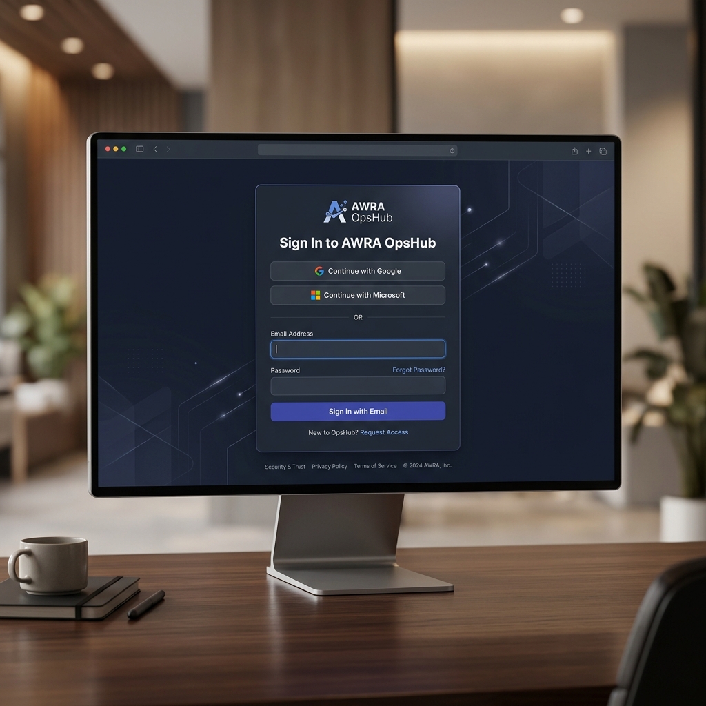 SSO Login Interface