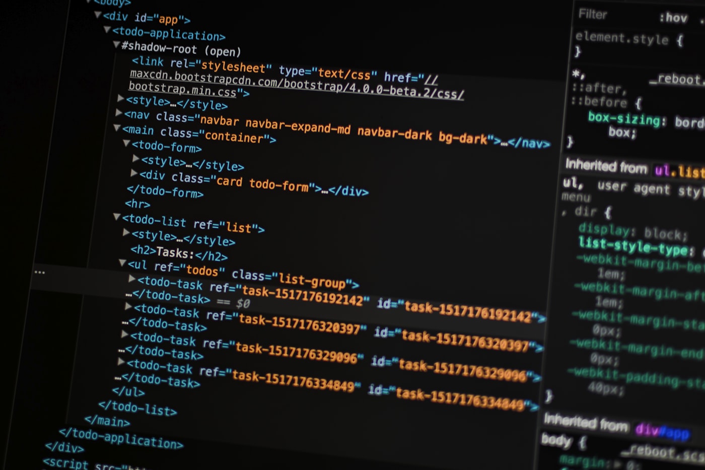 Enterprise data reporting workspace