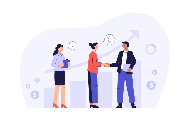 A partnership between two organisations